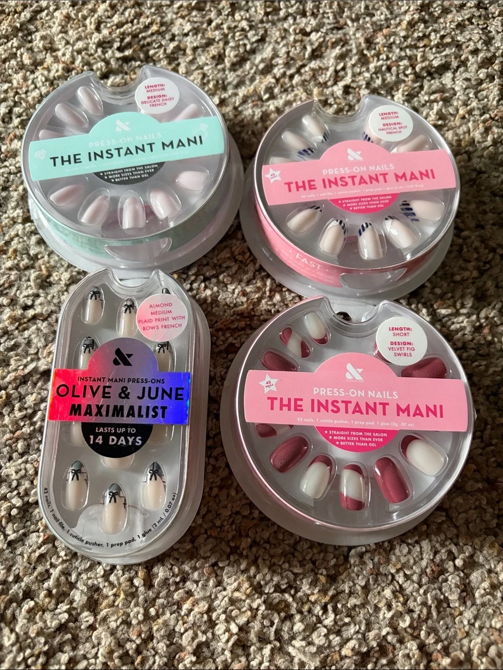 NWT Olive and June Pattern Bundle of 4 Sets